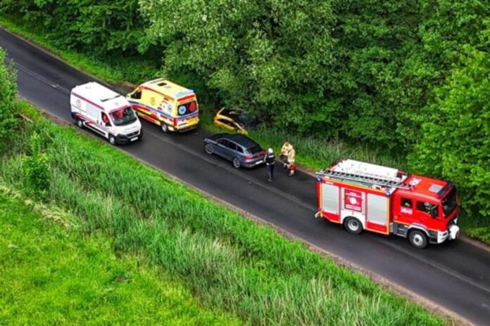wypadek Siedlęcin Bakutil