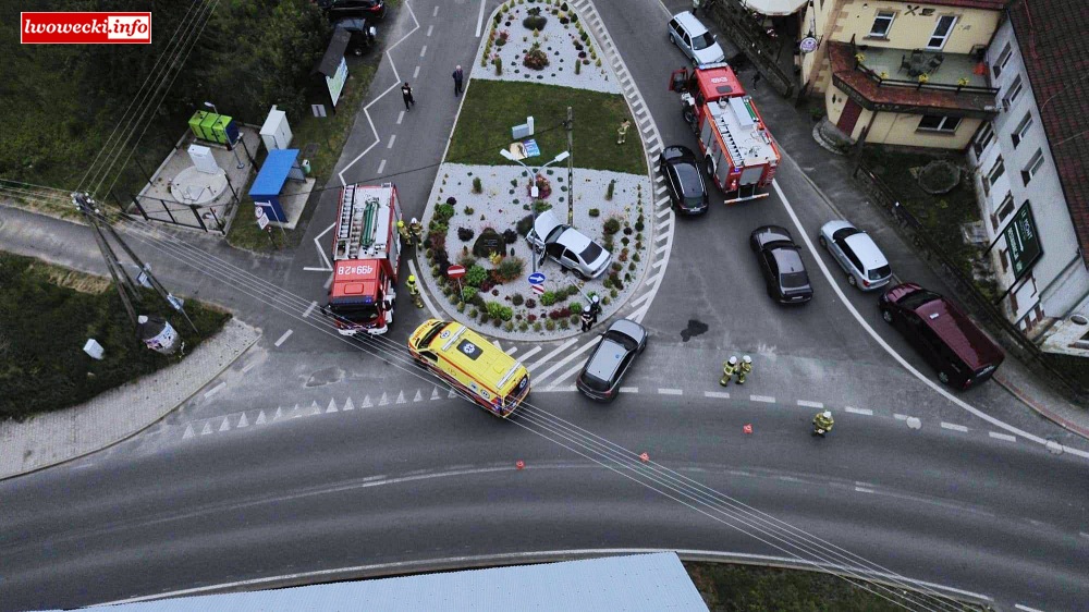 Wypadek na drodze wojewódzkiej. Utrudnienia na drodze 2 wypadek krobica 2026 03