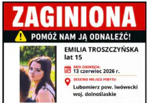 Zaginęła 15- latka. Policja zwraca się z prośbą o pomoc zaginiona