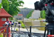 Gmina Wleń będzie realizowała część modernizacji zapory wodnej w Pilchowicach Pilchowice zapora konferencja