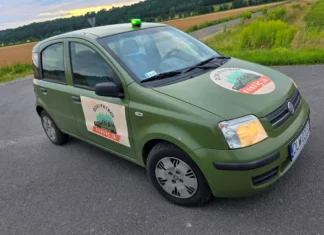 Dziki Patrol już na czterech kółkach Samochod Fundacja Dziki Patrol 2