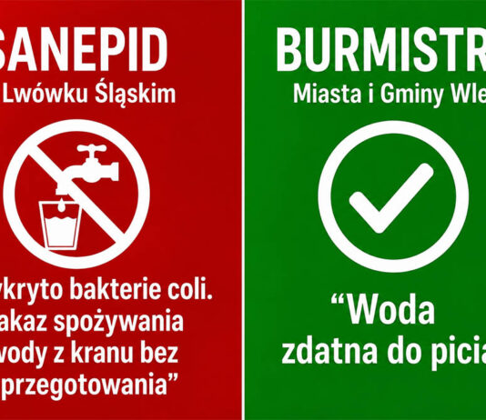 Sanepid: w wodzie bakterii coli. Burmistrz: woda zdatna do picia