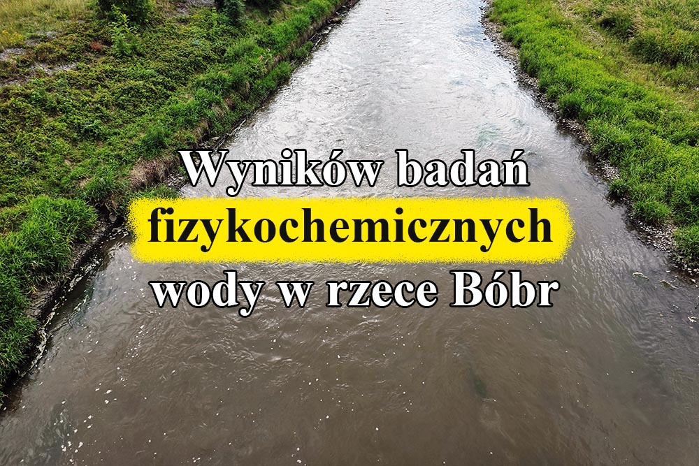 Wyników badań fizykochemicznych wody w rzece Bóbr