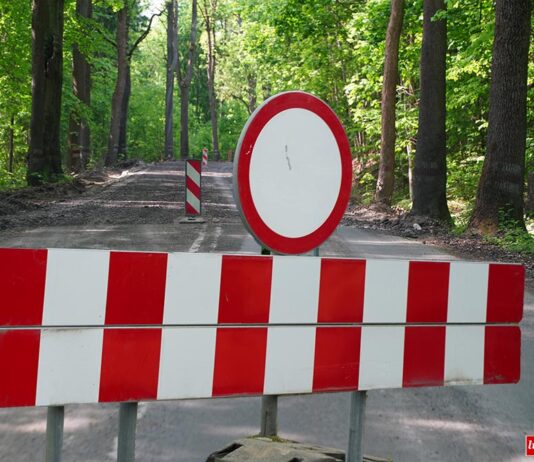 Zamykają drogę wojewódzką 297. Będą układać asfalt przebudowa DW297 Zalesie Pasiecznik
