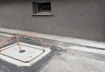 Pułapka na ulicy w Lwówku Śląskim może doprowadzić do wypadku pułapka na ulicy Lwówek Śląski 1