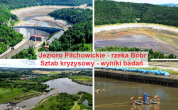 Rzeka Bóbr – najnowsze wyniki badań, w tym promieniowania sztab kryzysowy wyniki badan Jezioro Pilchowickie rzeka Bobr