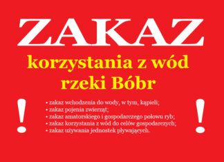Zakaz korzystania z wód rzeki Bóbr – katastrofa ekologiczna zakaz