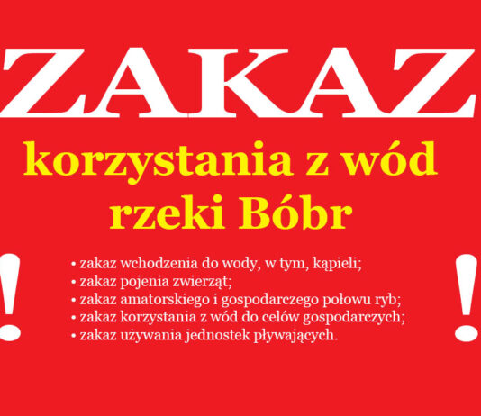 Zakaz korzystania z wód rzeki Bóbr – katastrofa ekologiczna