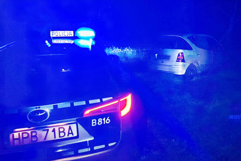 Uciekając przed policją przekroczył granicę. To mu nie pomogło